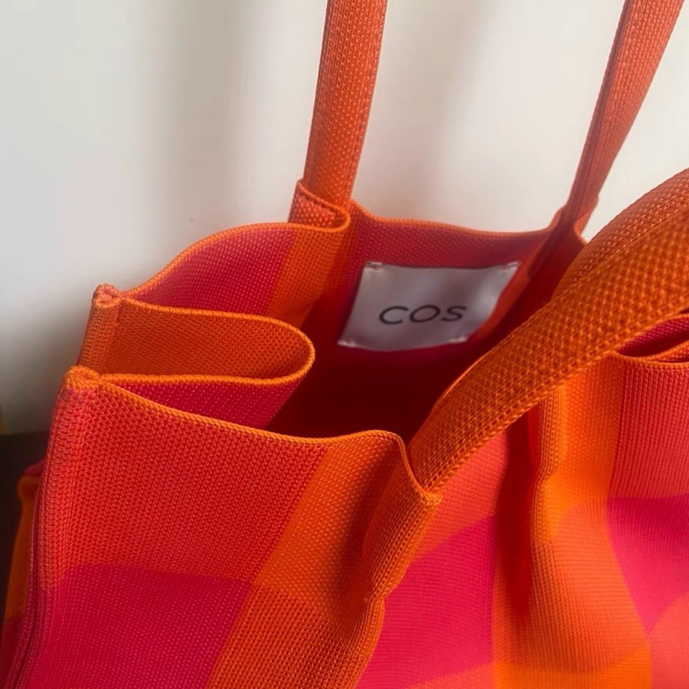 COS Checked Shopper bag - Picture 5 of 7